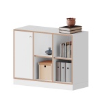 qickly® Schrank, 2 OH, 1 Tür rechts mit Schloss, B/H/T: 104,2x74,3x42,6 cm 